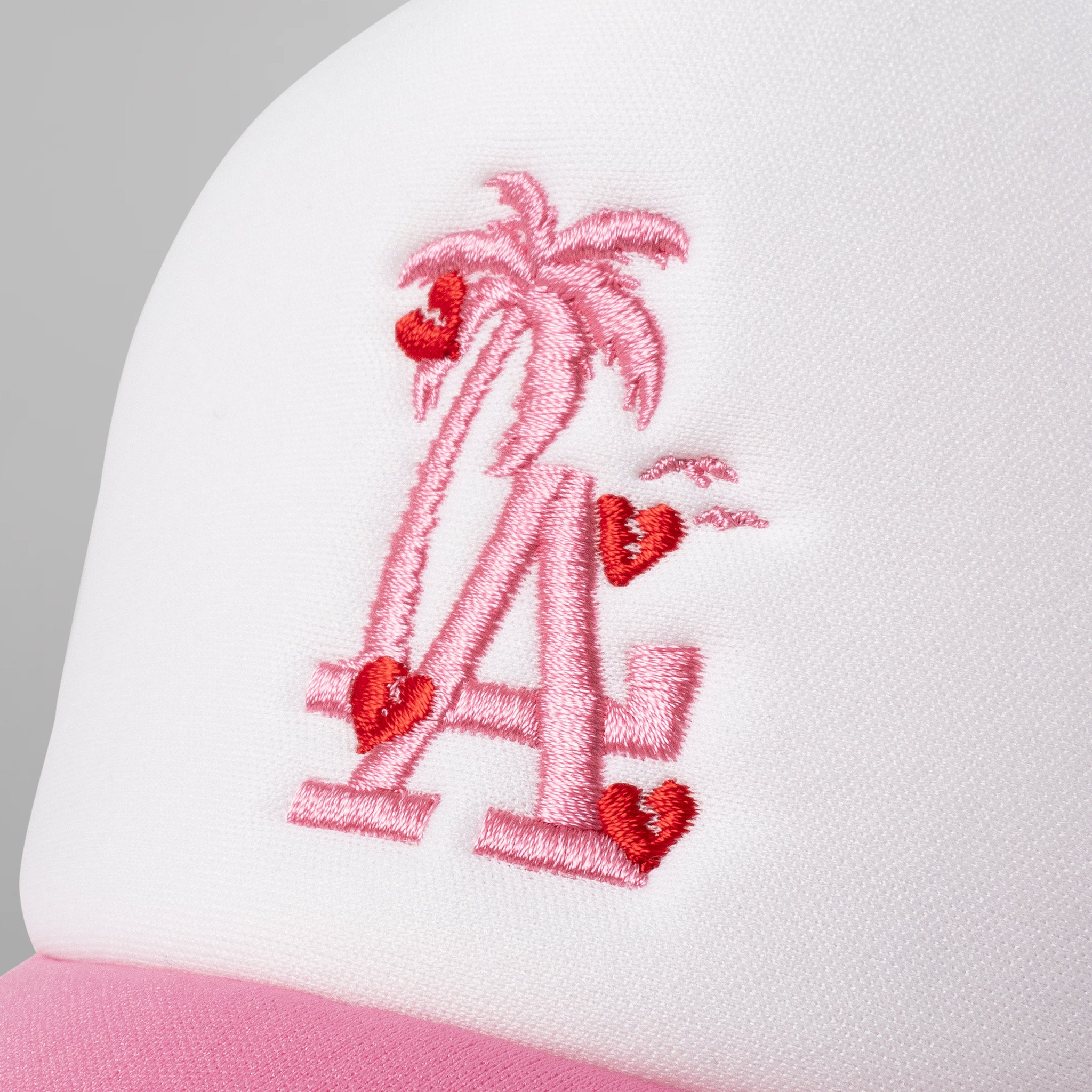 Lost Angels Mesh Cap (Pink/White) – SUNSET COAST