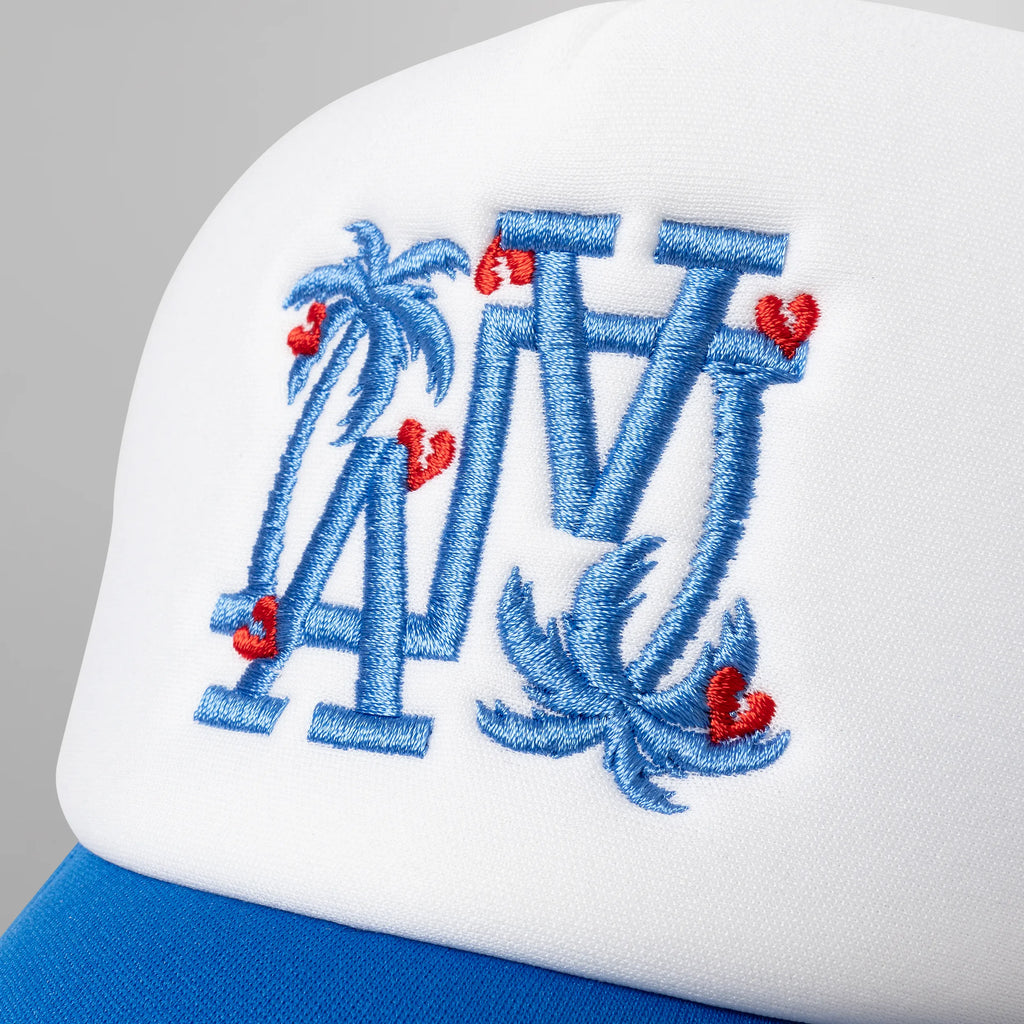 Dual Angels Mesh Cap (Royal Blue/White) – SUNSET COAST